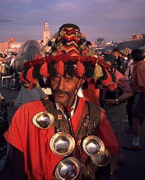 Wasserverkäufer in Marrakech