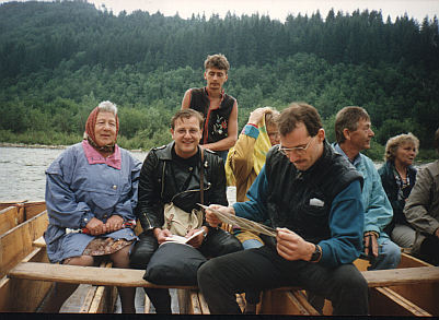 floßfahrt auf dem dunajez