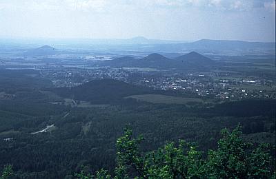 Nowy Bor von oben