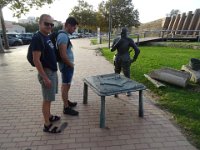 2022-10-23-17h53m04  Roses am spanischen Mittelmeer - hier neben der Festung