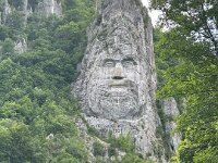 2026-05-15-17h06m39  Rumänien - Denkmal für König Decebal, der gegen die Römer kämpfte