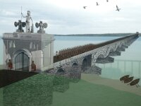 2026-05-16-13h46m51  Rumänien - in Drobeta Turnu Severin. Hier gab es zu römischen Zeiten die größte Brücke der damaligen Zeit. Die Trajansbrücke