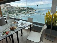 2026-05-22-08h19m30  Frühstücksraum in unserem Hotel in Kavala